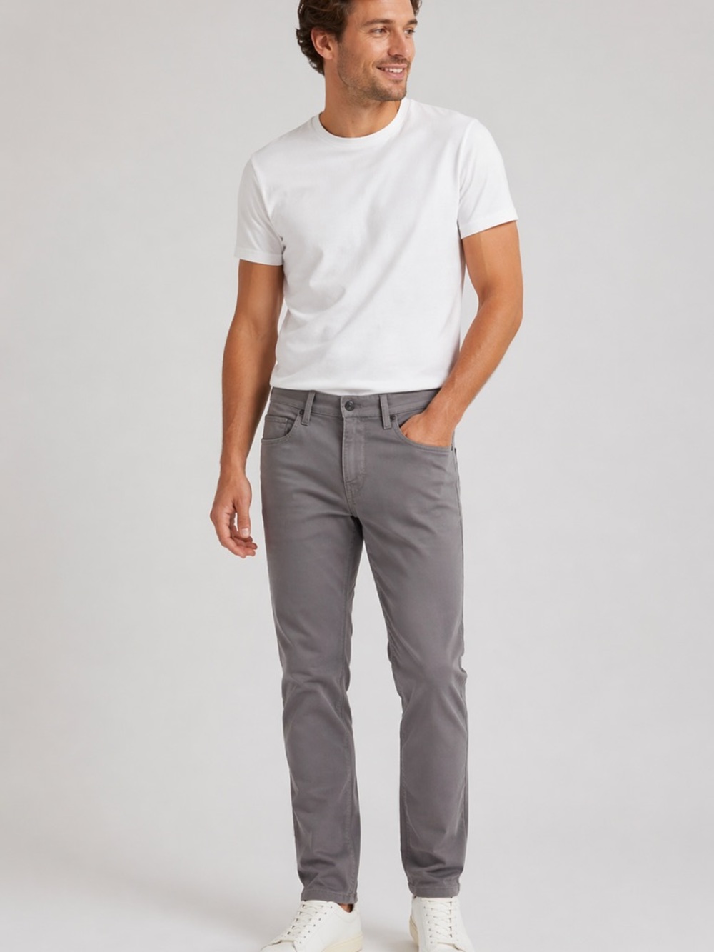 PAIGE Federal Jeans – Modern Slim Straight Fit – Size 32 - Grey
